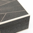 Breck XL Faux Shagreen Box