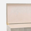 Breck XL Faux Shagreen Box