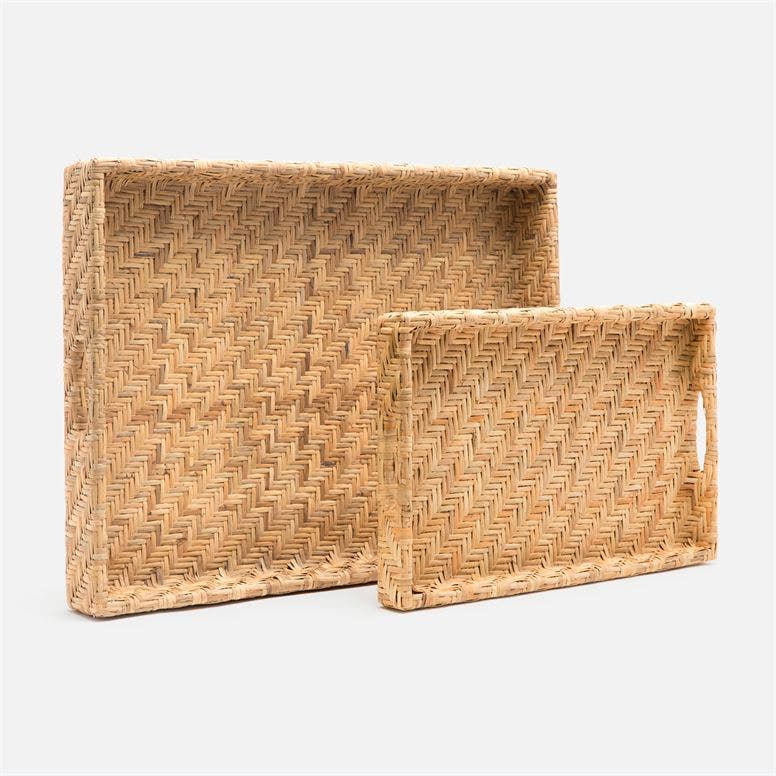 Cadie Rectangular Tray - Set of 2