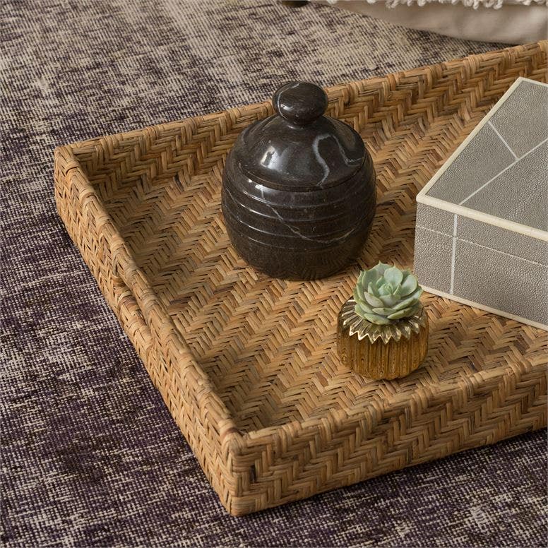 Cadie Rectangular Tray - Set of 2