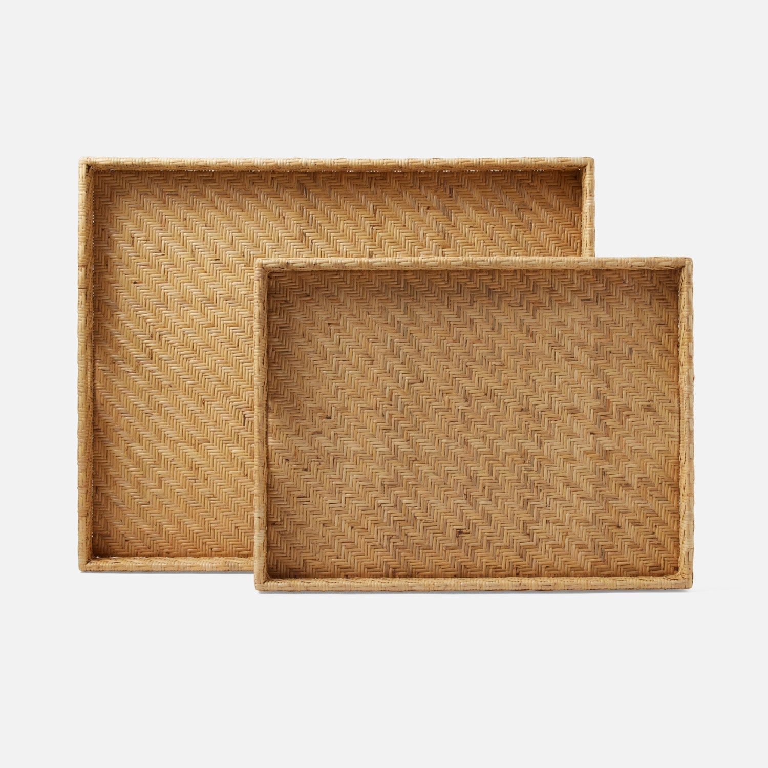 Cadie Rectangular Tray - Set of 2