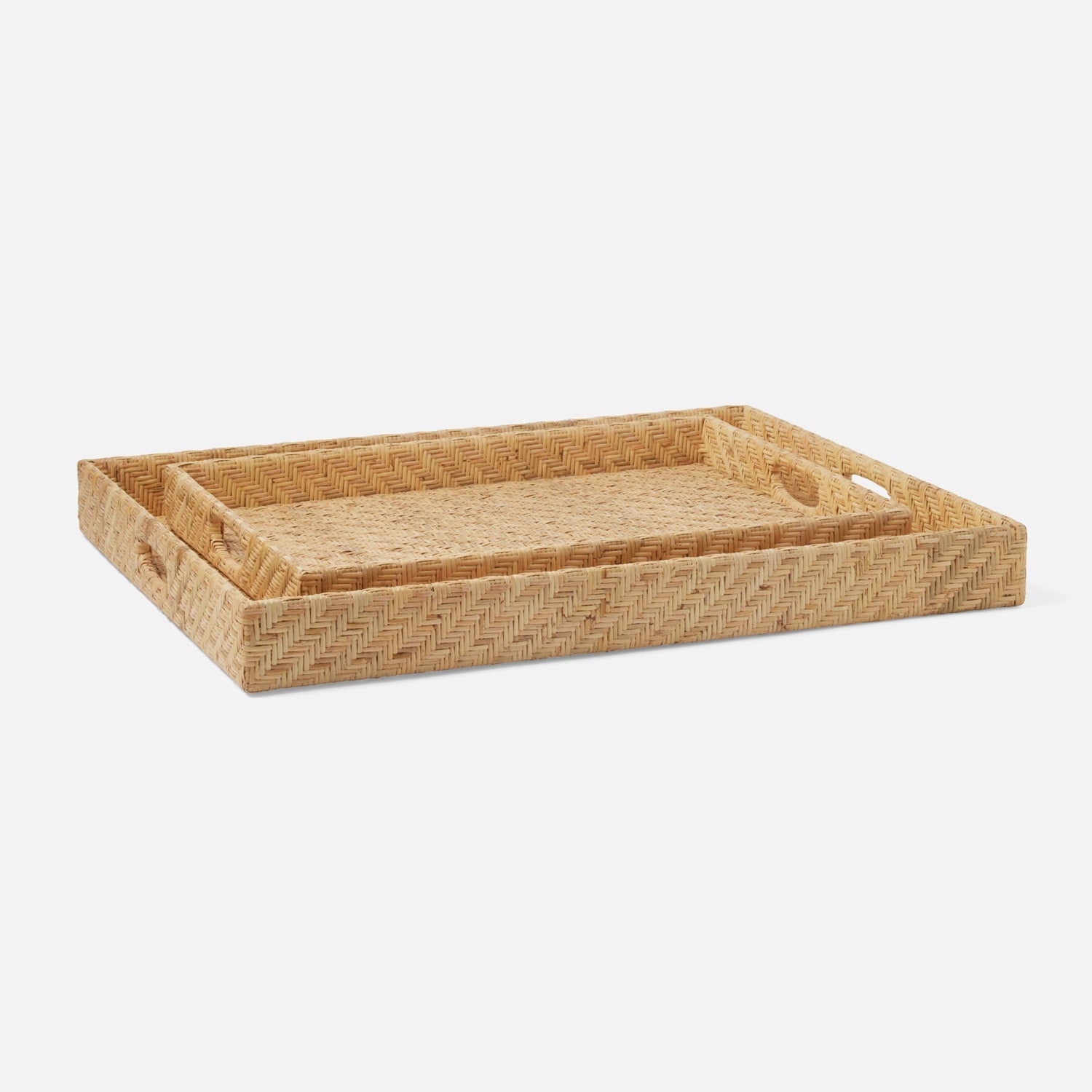 Cadie Rectangular Tray - Set of 2