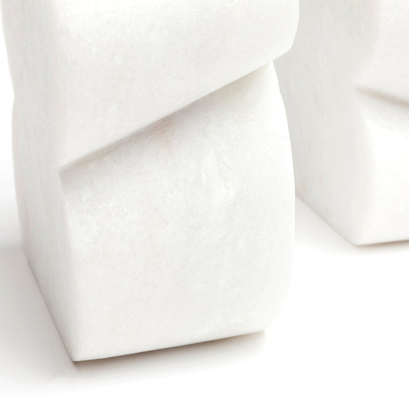 Calysta Marble Bookend Set