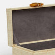 Connery Bleached Raffia Box - Multiple of 2