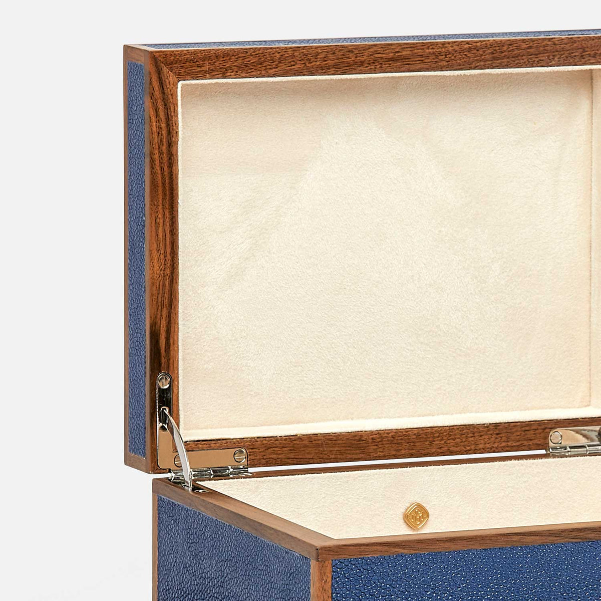 Cooper Faux Shagreen Box - Set of 2