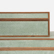 Cooper Faux Shagreen Box - Set of 2