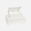 Della Handcrafted Eggshell Box - Set of 2