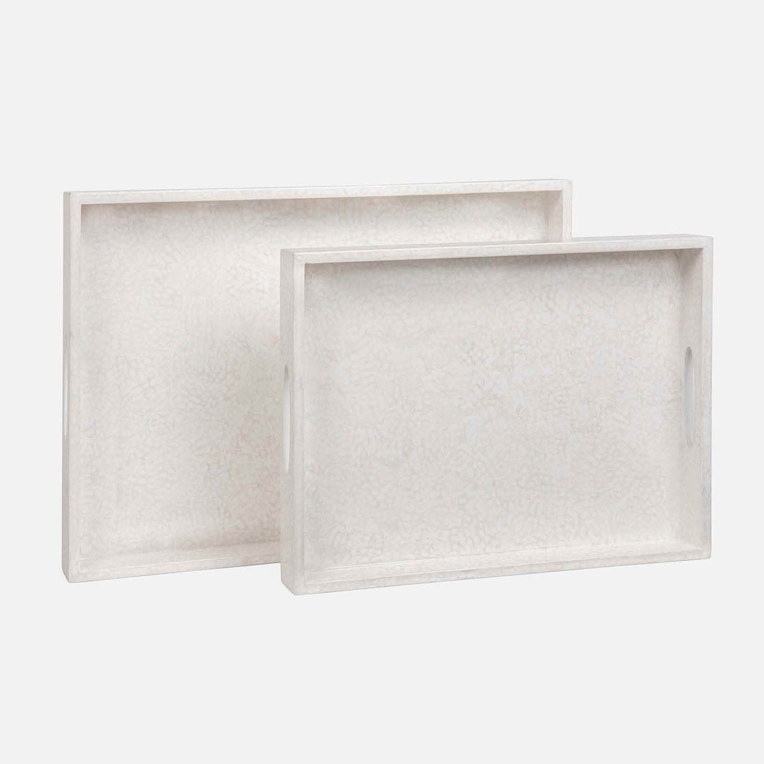 Della Eggshell Tray - Set of 2