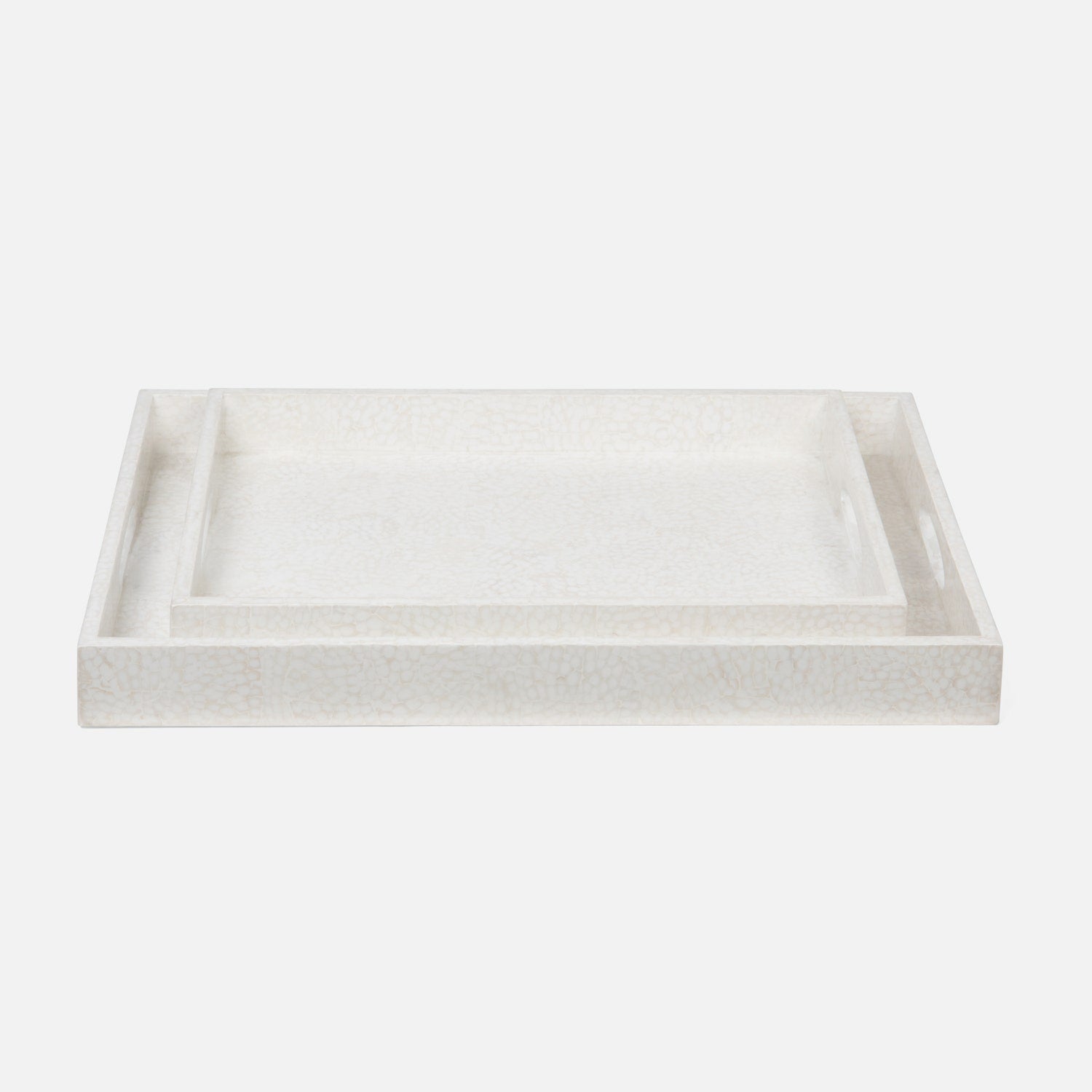 Della Eggshell Tray - Set of 2