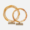 Eldoris Circular Sculpture - Set of 2