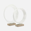 Eldoris Circular Sculpture - Set of 2