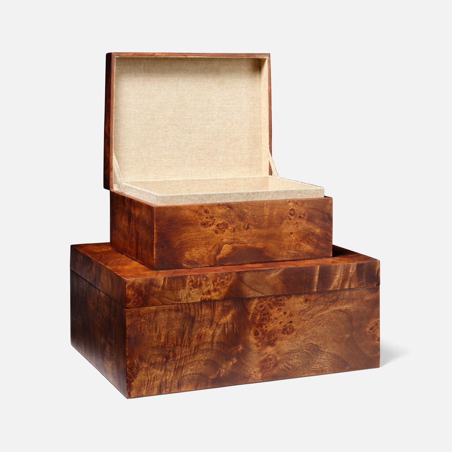 Elita Mappa Burl Box - Set of 2