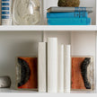 Eskor Wood & Resin Bookend Set