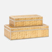 Gaston Luxe Decorative Box - Set of 2