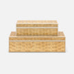 Gaston Luxe Decorative Box - Set of 2