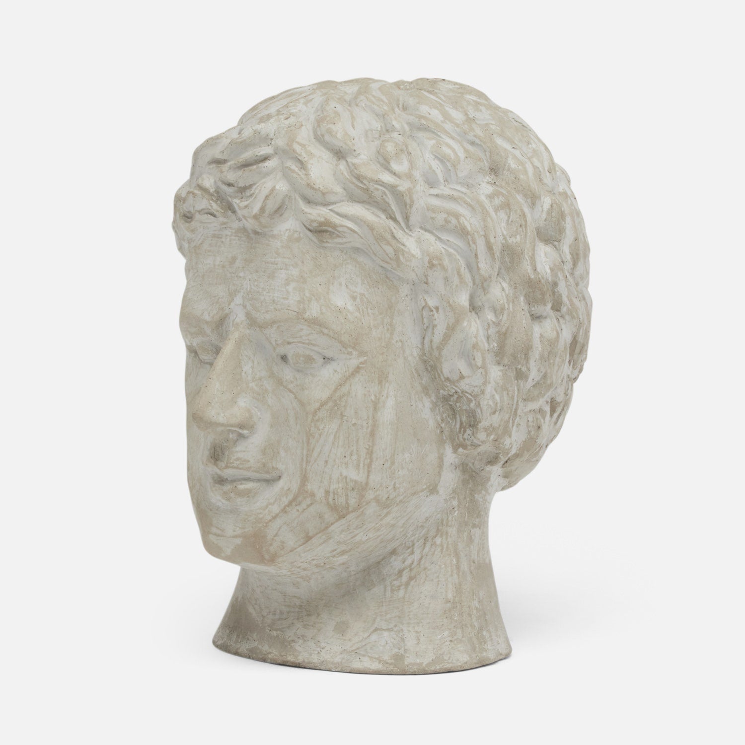 Giuseppe Angular Concrete Bust Sculpture