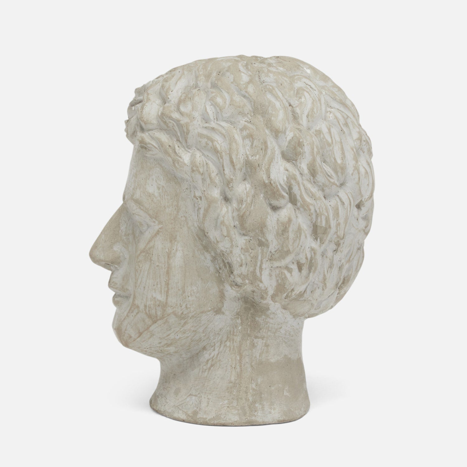 Giuseppe Angular Concrete Bust Sculpture