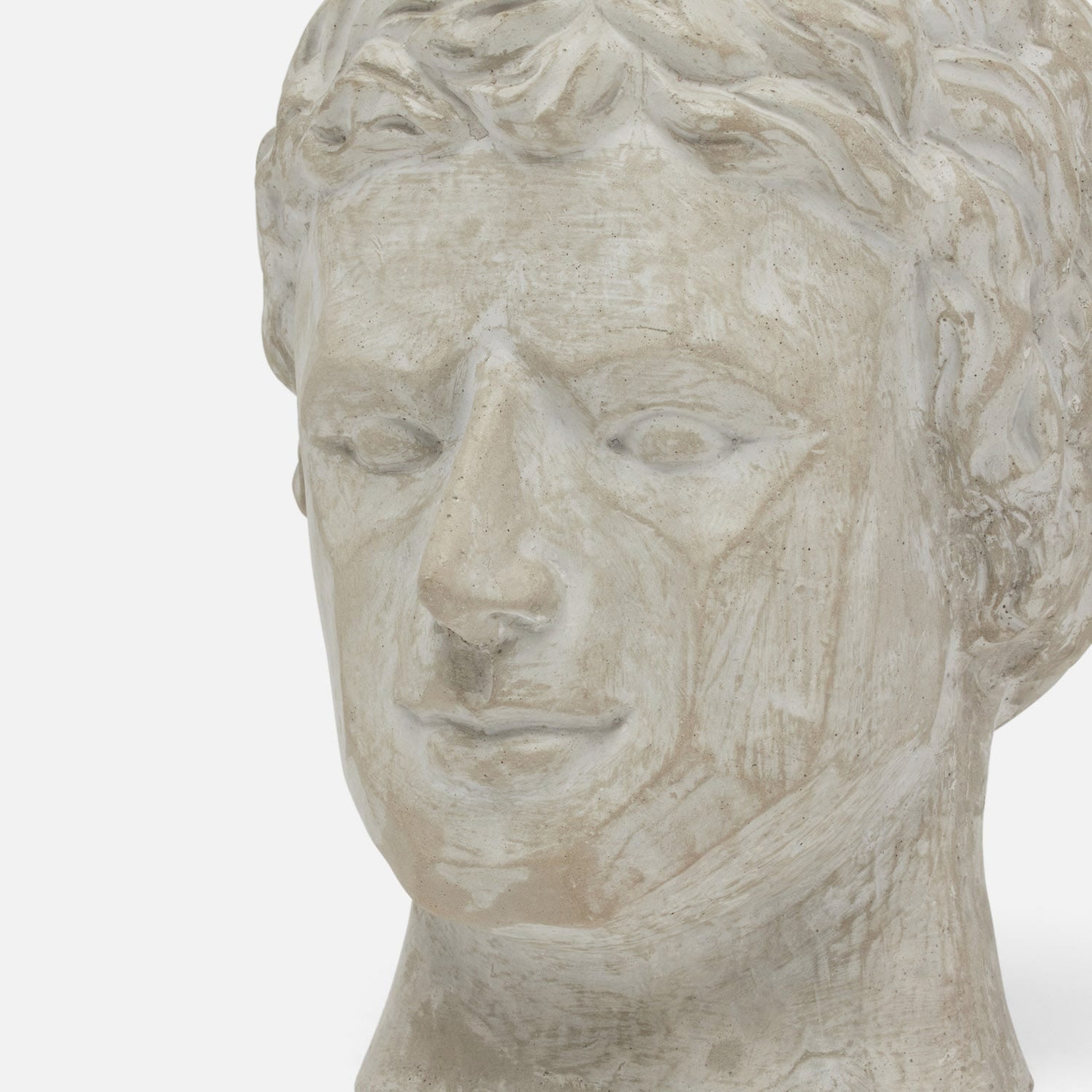 Giuseppe Angular Concrete Bust Sculpture