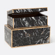 Harold Nero Marble Box - Set of 2