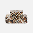 Hunter Wood and Horn Box - Set of 2