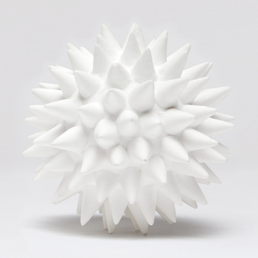 Irma Porcelain Puffer Ball Sculpture - Set of 2