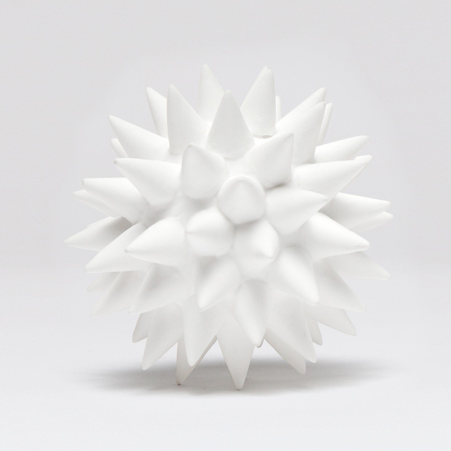 Irma Porcelain Puffer Ball Sculpture - Set of 2