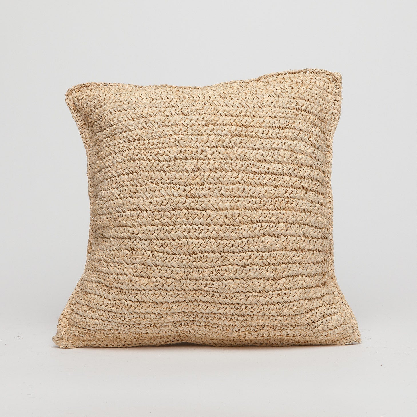 Jasper Natural Raffia Pillow - Set of 2