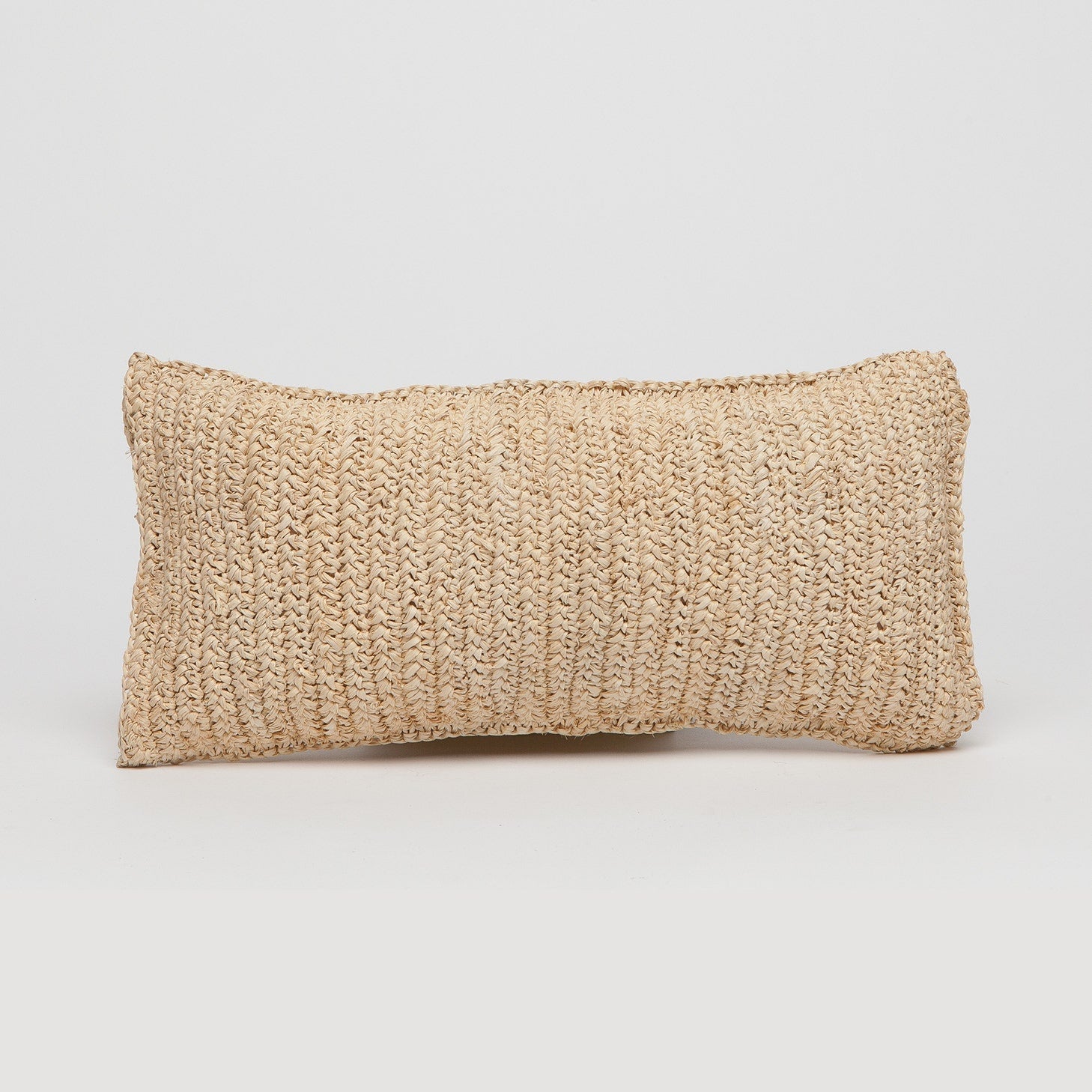 Jasper Natural Raffia Pillow - Set of 2