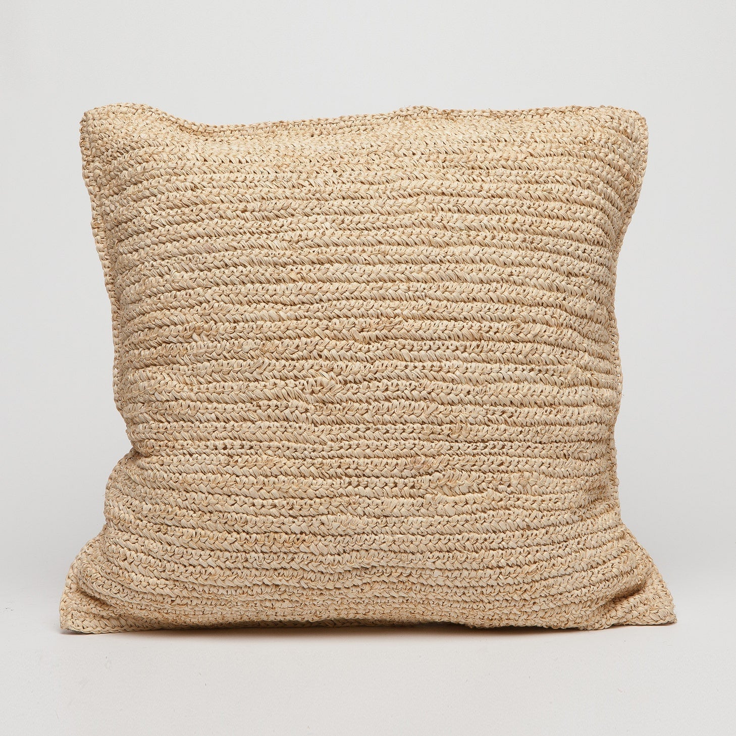 Jasper Natural Raffia Pillow - Set of 2