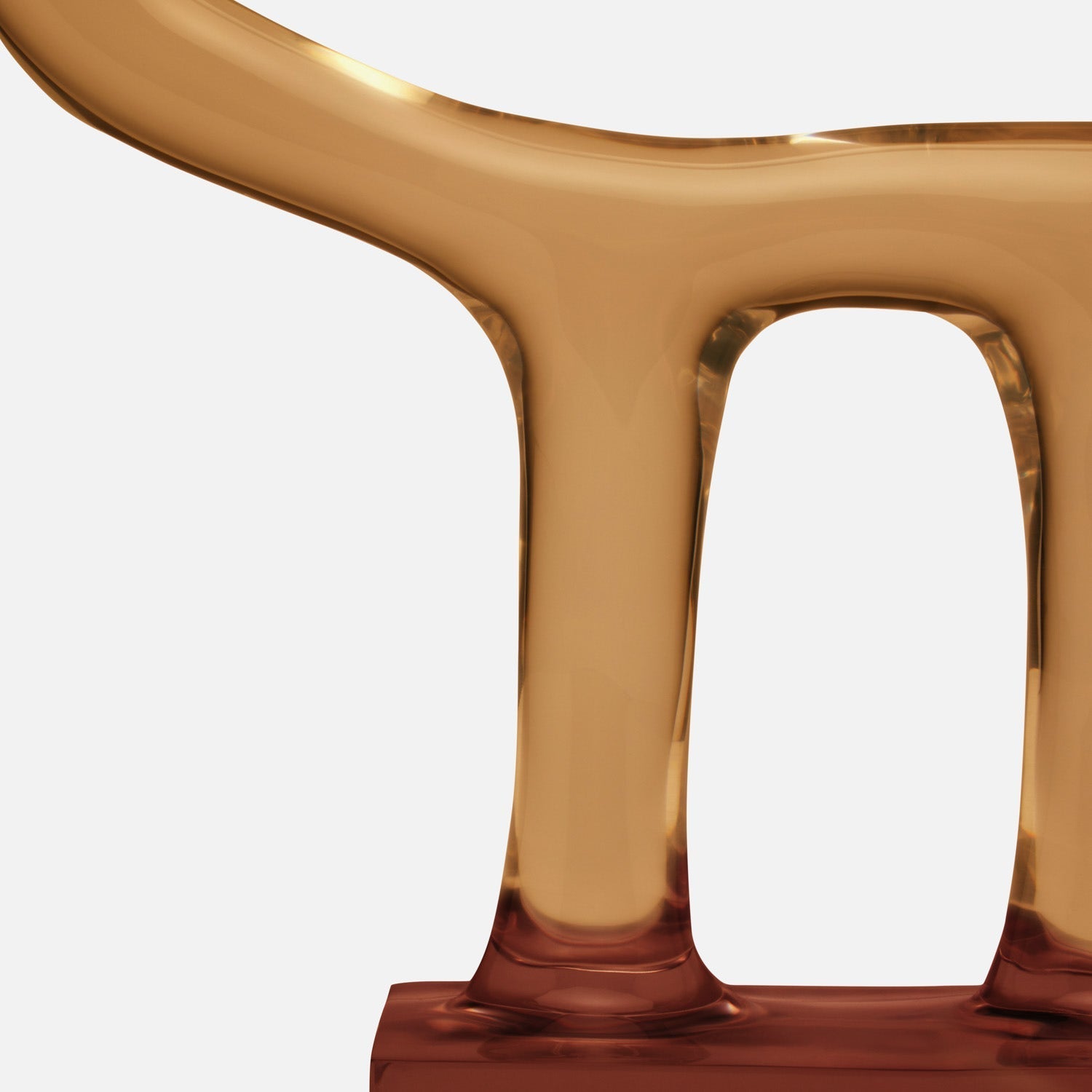Kolby Abstract Circular Resin Sculpture