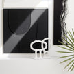 Kolby Abstract Circular Resin Sculpture