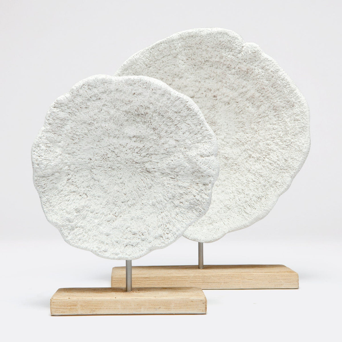 Krysta Faux Coral Sculpture - Set of 2