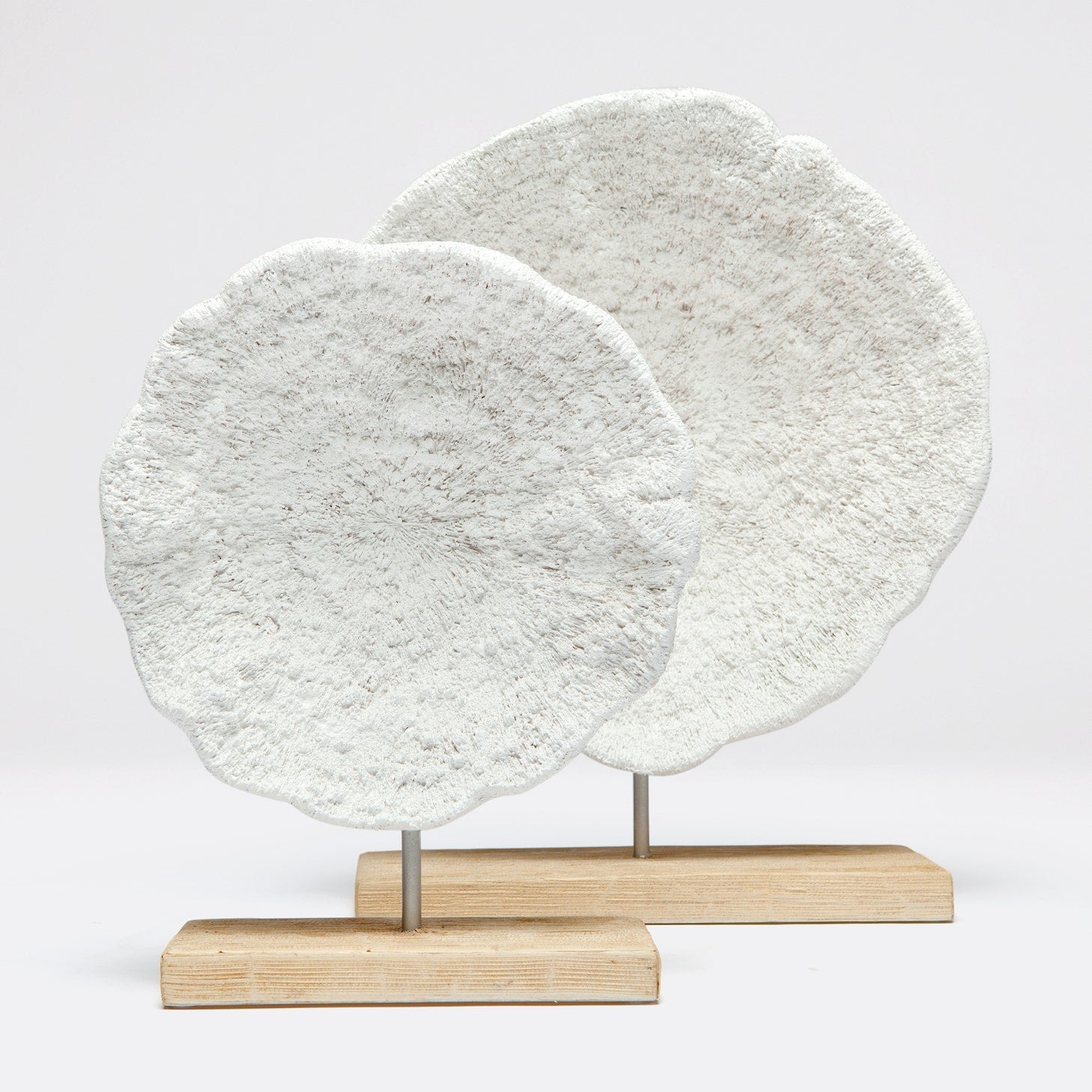 Krysta Faux Coral Sculpture - Set of 2