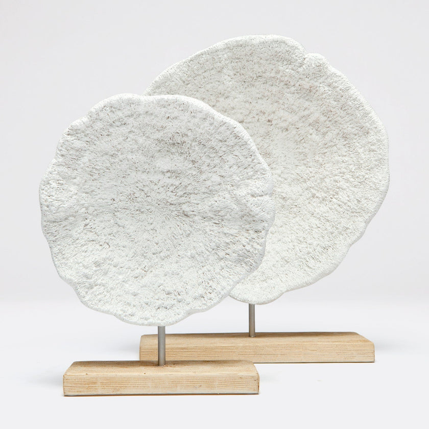 Krysta Faux Coral Sculpture - Set of 2