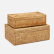 Kymoni Rattan Box - Set of 2