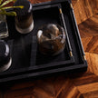 Lenora Leather Tray - Set of 2
