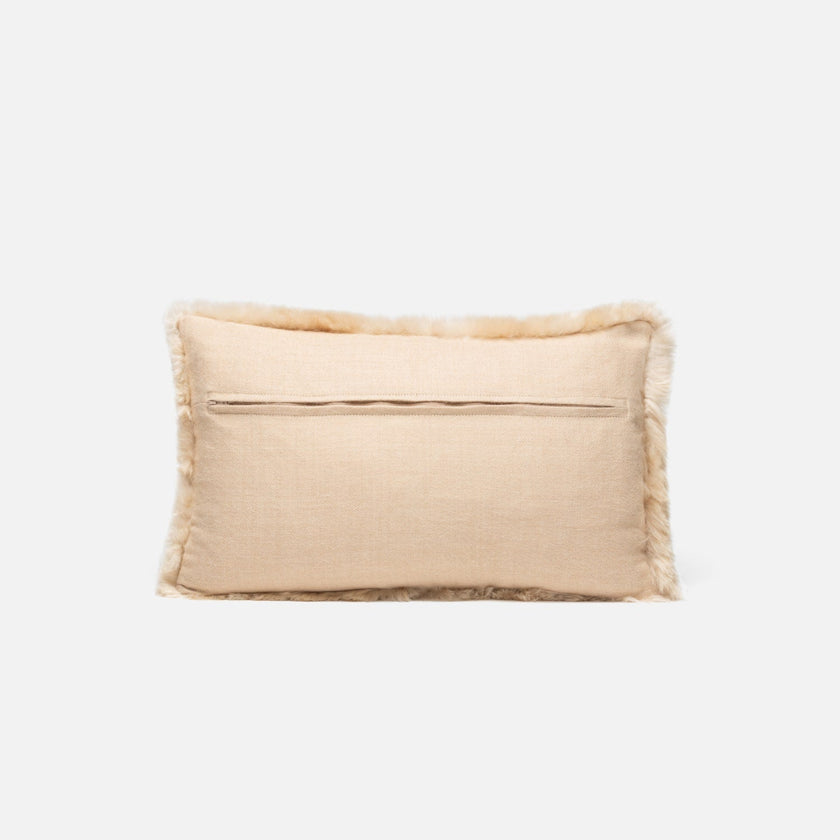 Lily Decorative Fur Pillow