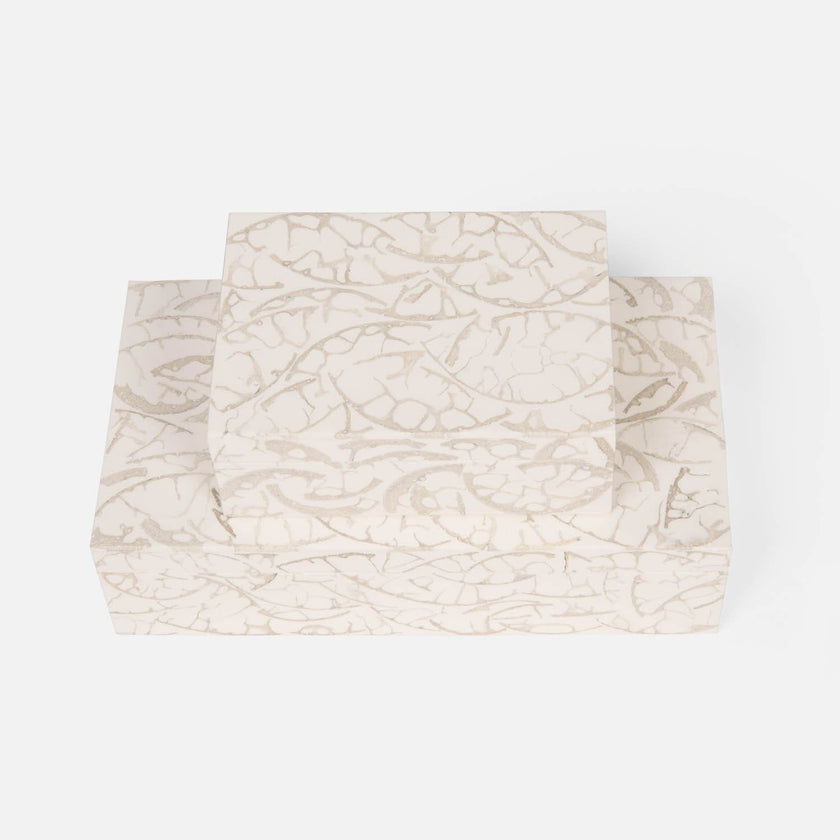 Luca Resin Box - Set of 2
