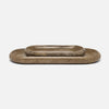 Malka Travertine Tray - Set of 2