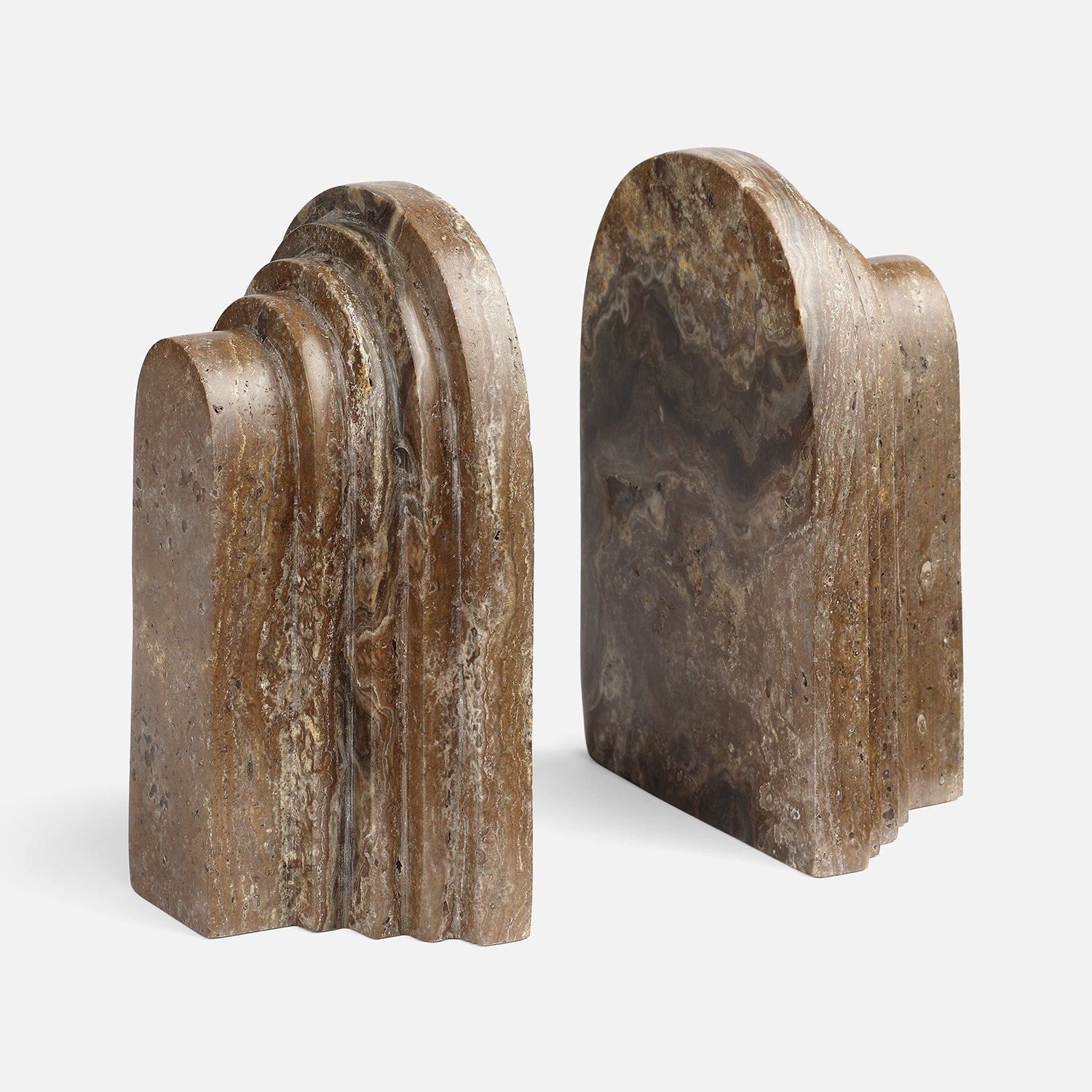 Melo Stone Bookend Set