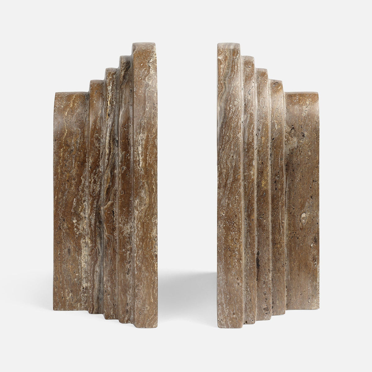 Melo Stone Bookend Set