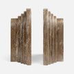 Melo Stone Bookend Set