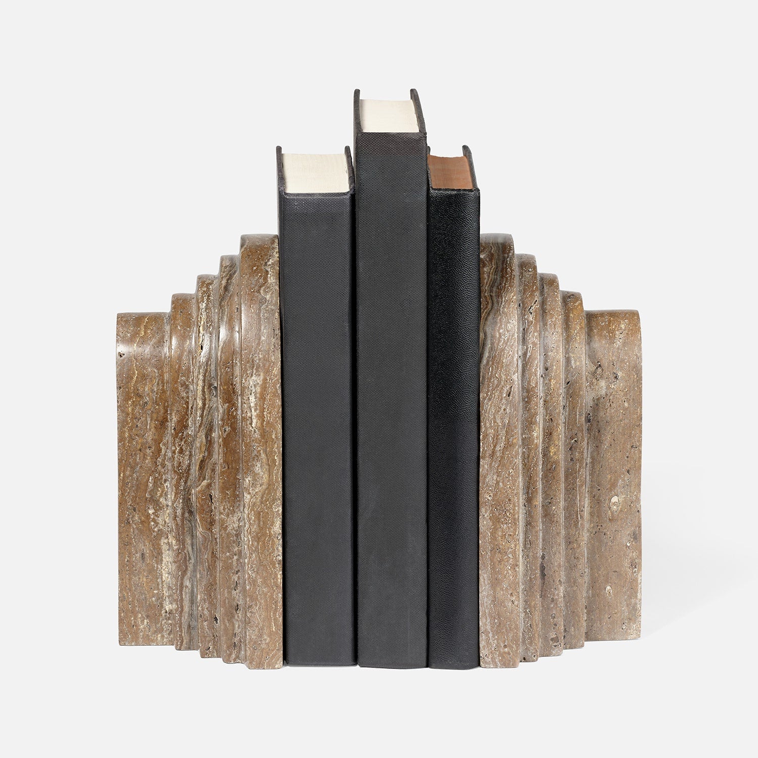 Melo Stone Bookend Set