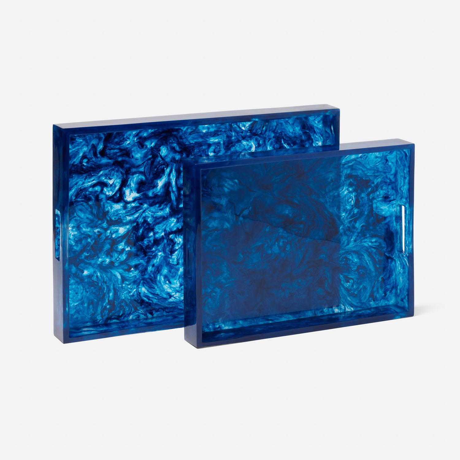 Milan Resin Tray - Set of 2