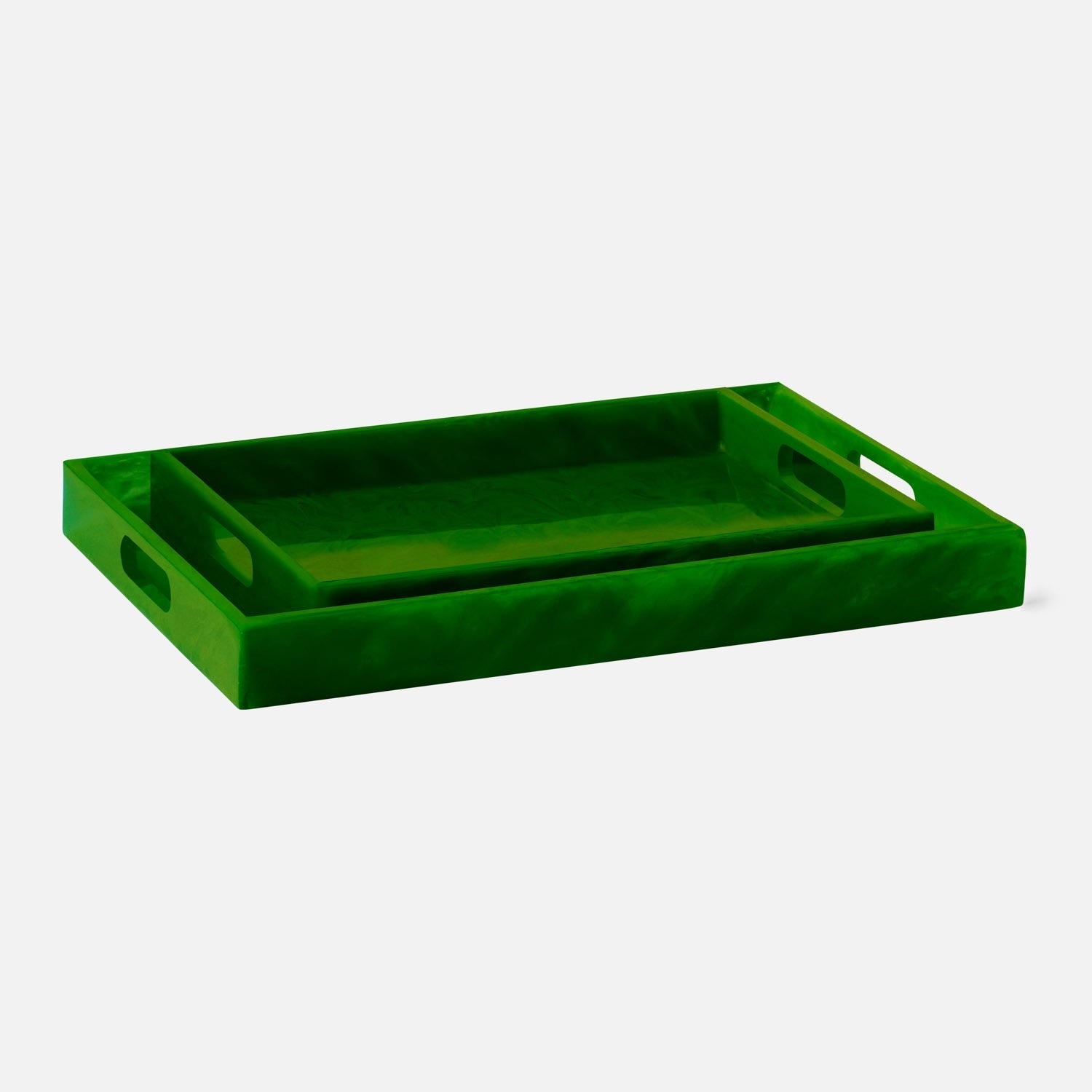 Milan Resin Tray - Set of 2