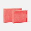 Milan Resin Tray - Set of 2