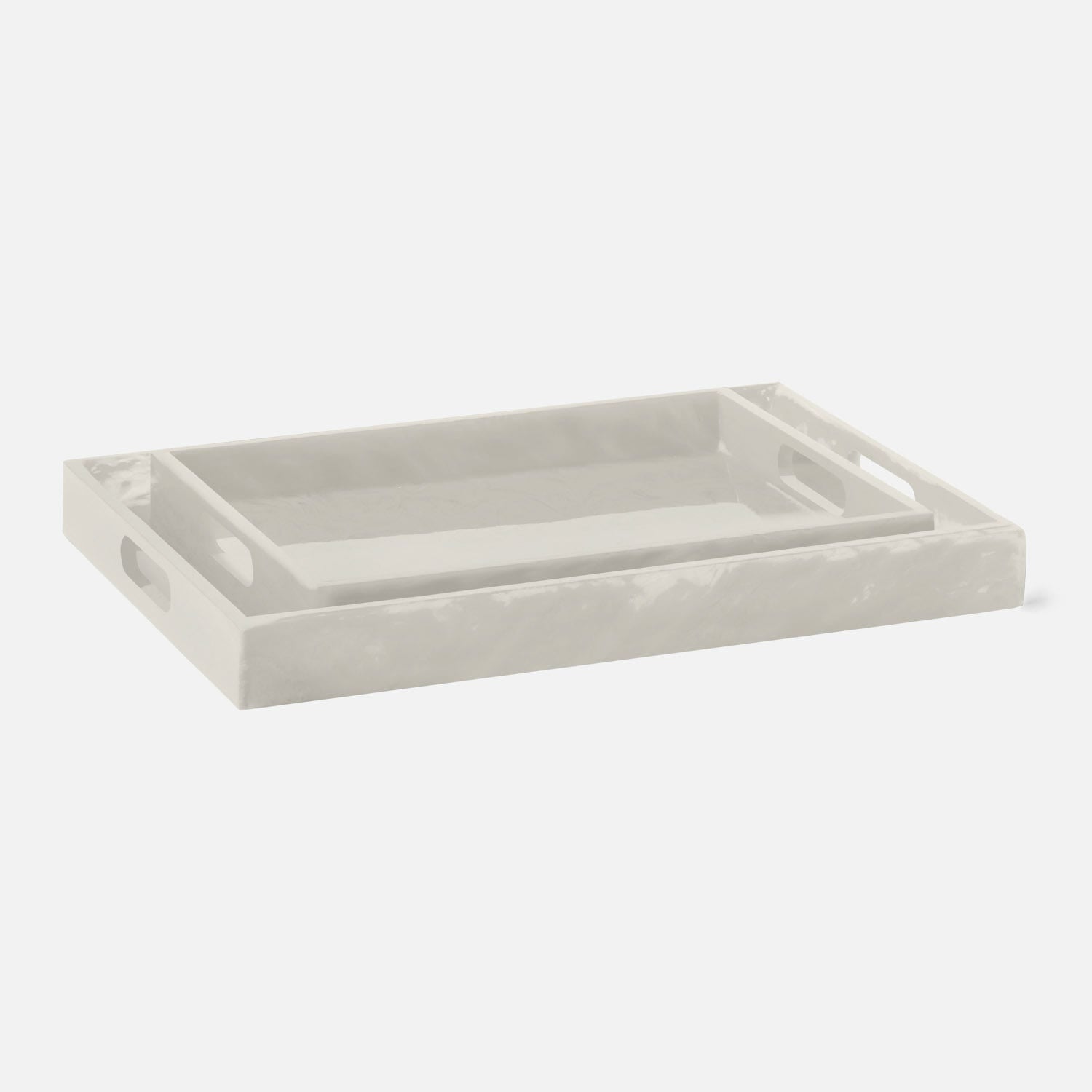 Milan Resin Tray - Set of 2