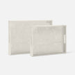 Milan Resin Tray - Set of 2