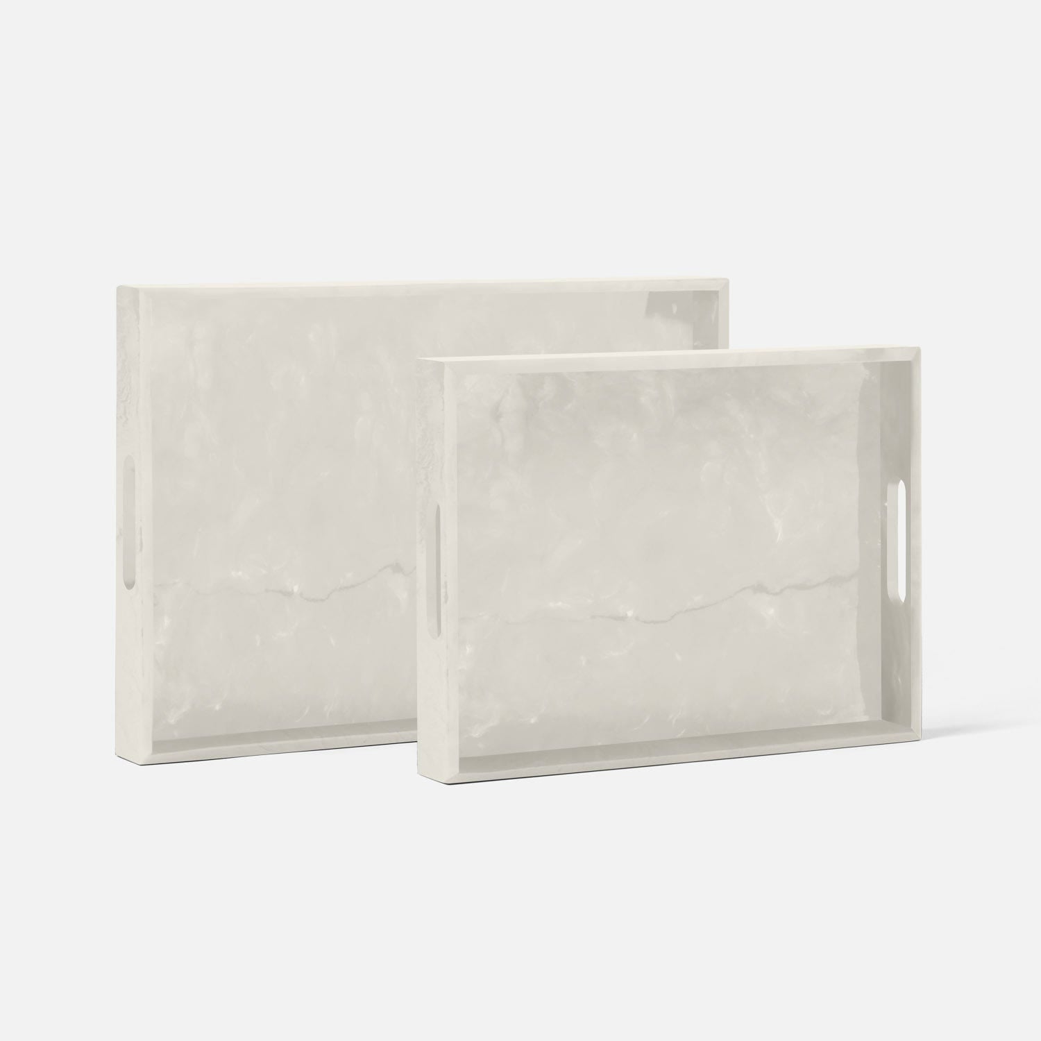 Milan Resin Tray - Set of 2