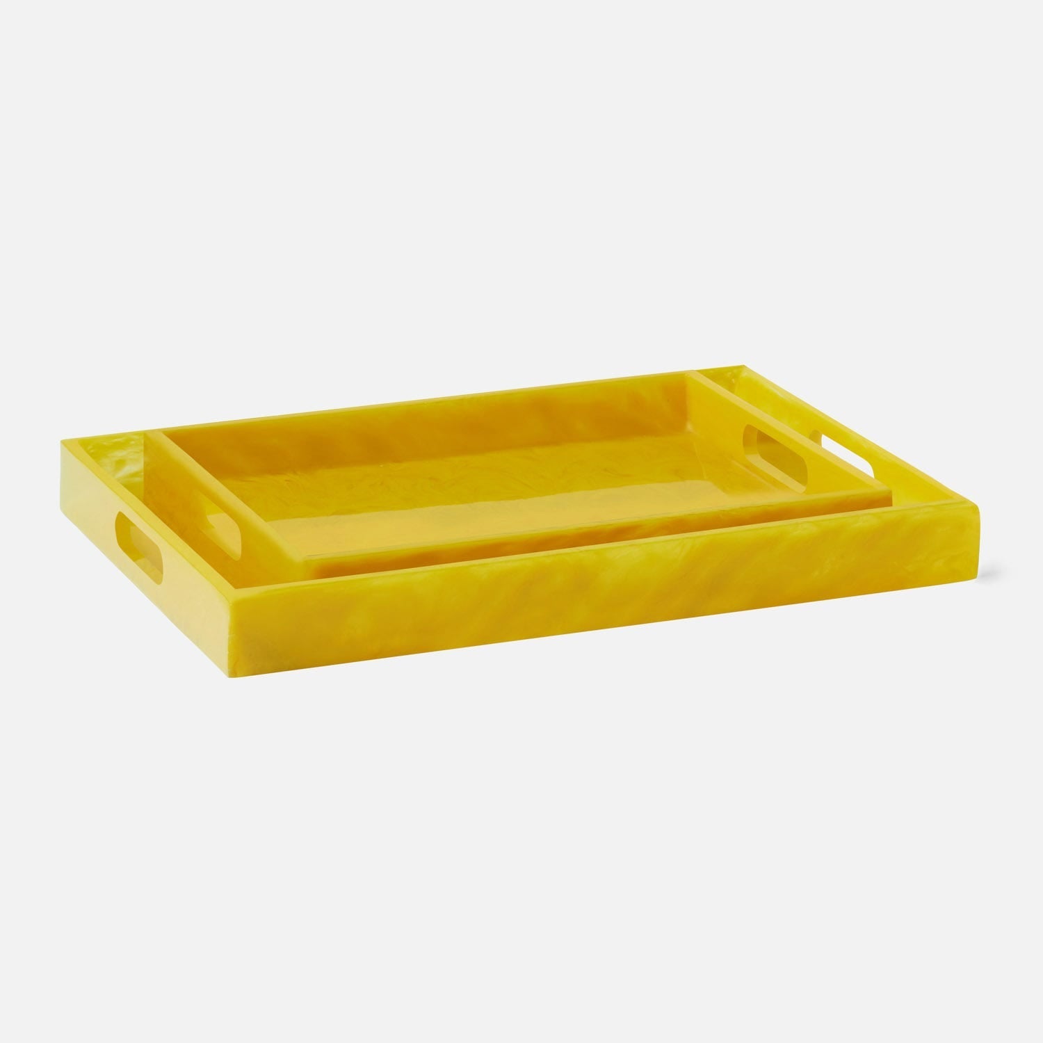 Milan Resin Tray - Set of 2